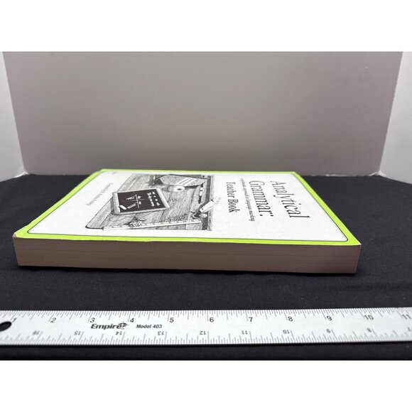 Analytical Grammar Teacher Book By R. Robin Finley 1996 Guide For Language Mast - Picture 7 of 7